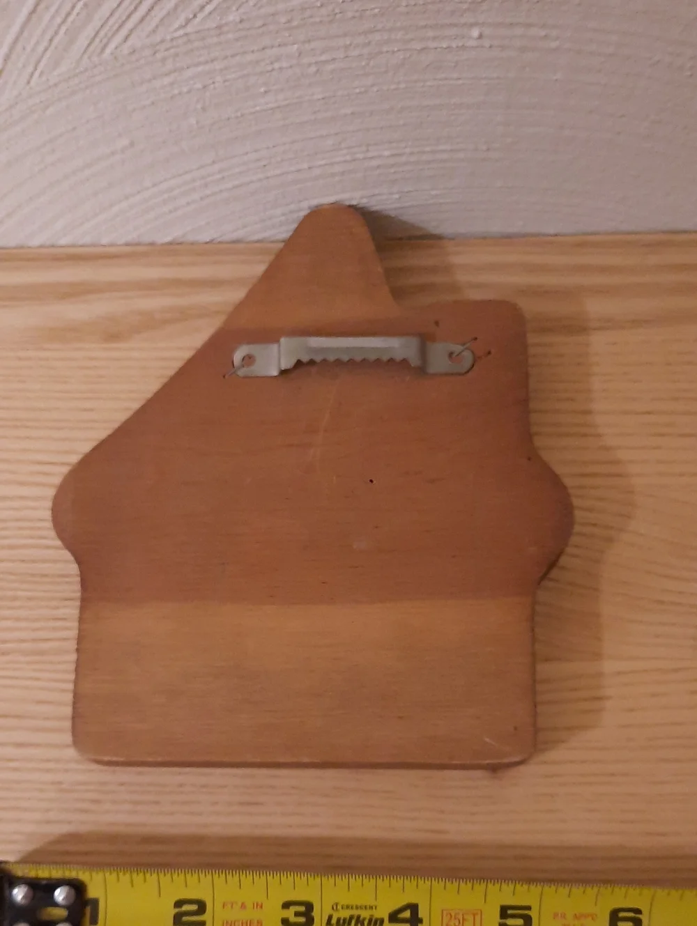 Vintage HOMCO 1980's Blue Country Home Sweet Home Wooden Hearts